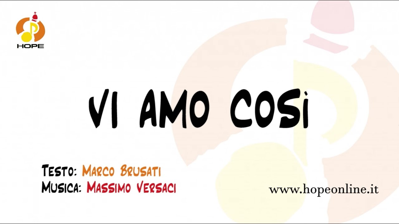 Vi amo così - (Hope)