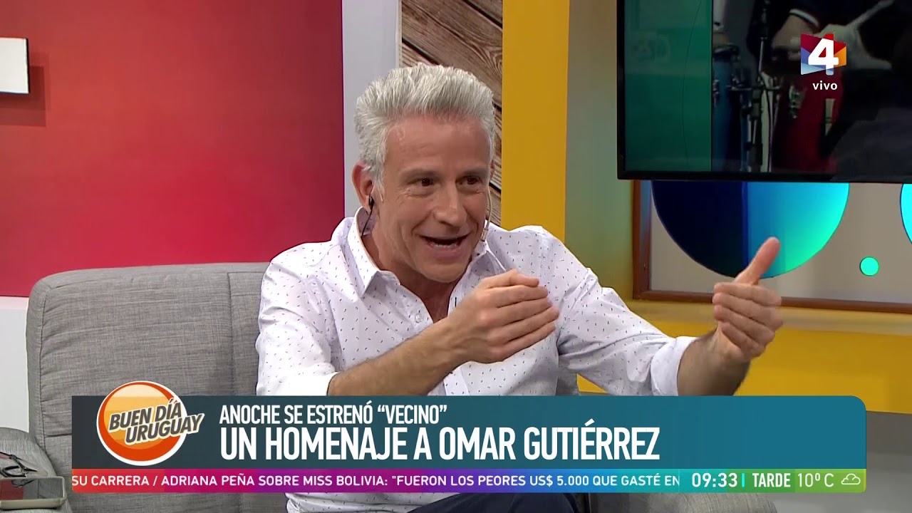 Buen día Uruguay - Vecino: homenaje a Omar Gutiérrez