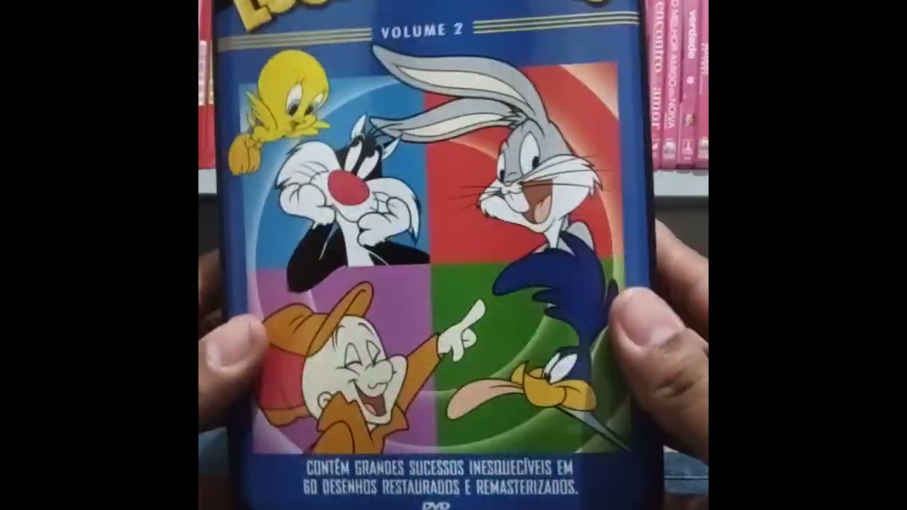 Coleção looney tunes em dvd