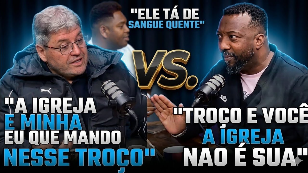 Pr. Carlos Eduardo Repreende fala do pastor sandro rocha e gera Polêmica!