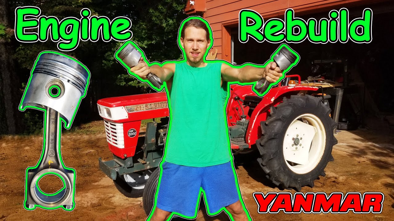 Abandoned Yanmar Tractor WILL IT START? Part 7: Engine Rebuild