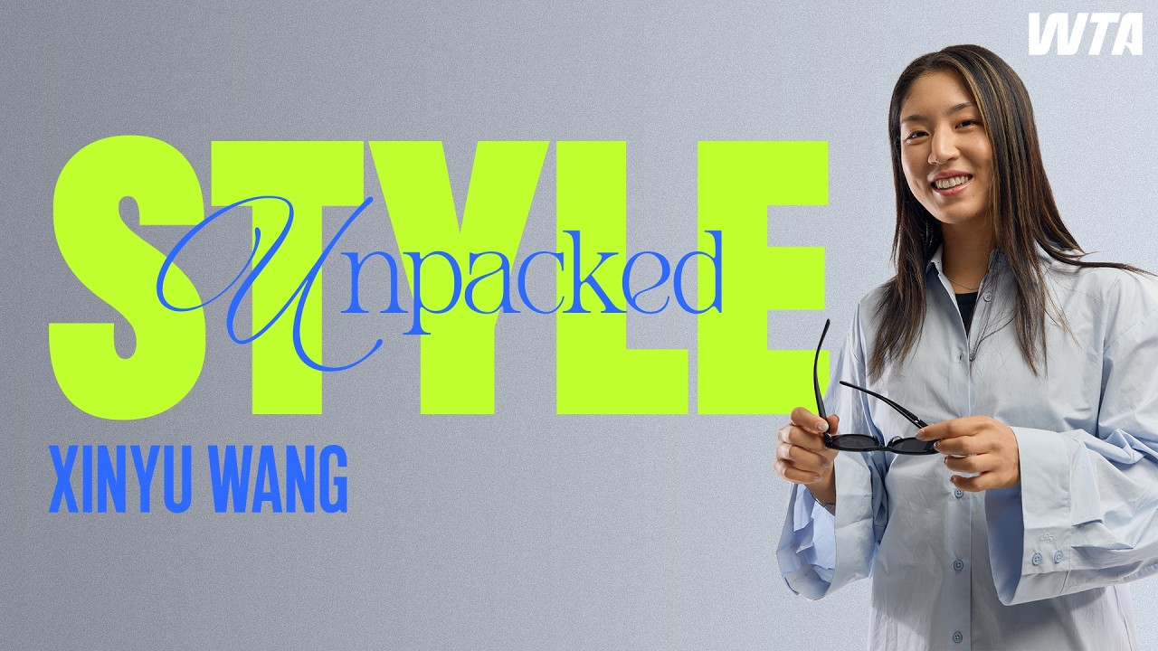 Ван Сиюй подбирает идеальный образ для аэропорта в Мадриде | WTA Style Unpacked
