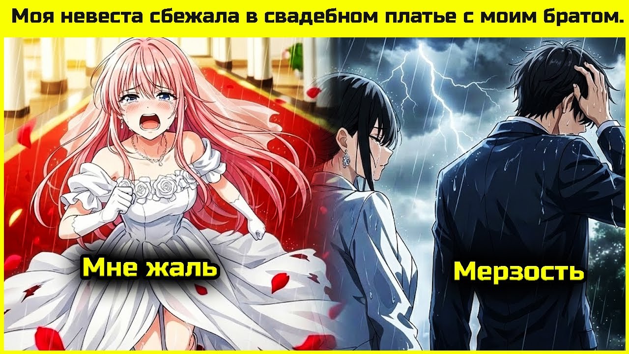 aНЕВЕСТА СБЕЖАЛА с Братом в День Свадьбы, но ОН Разрушил Их и ЗАБРАЛ ВСЁ! - озвучка манхвы