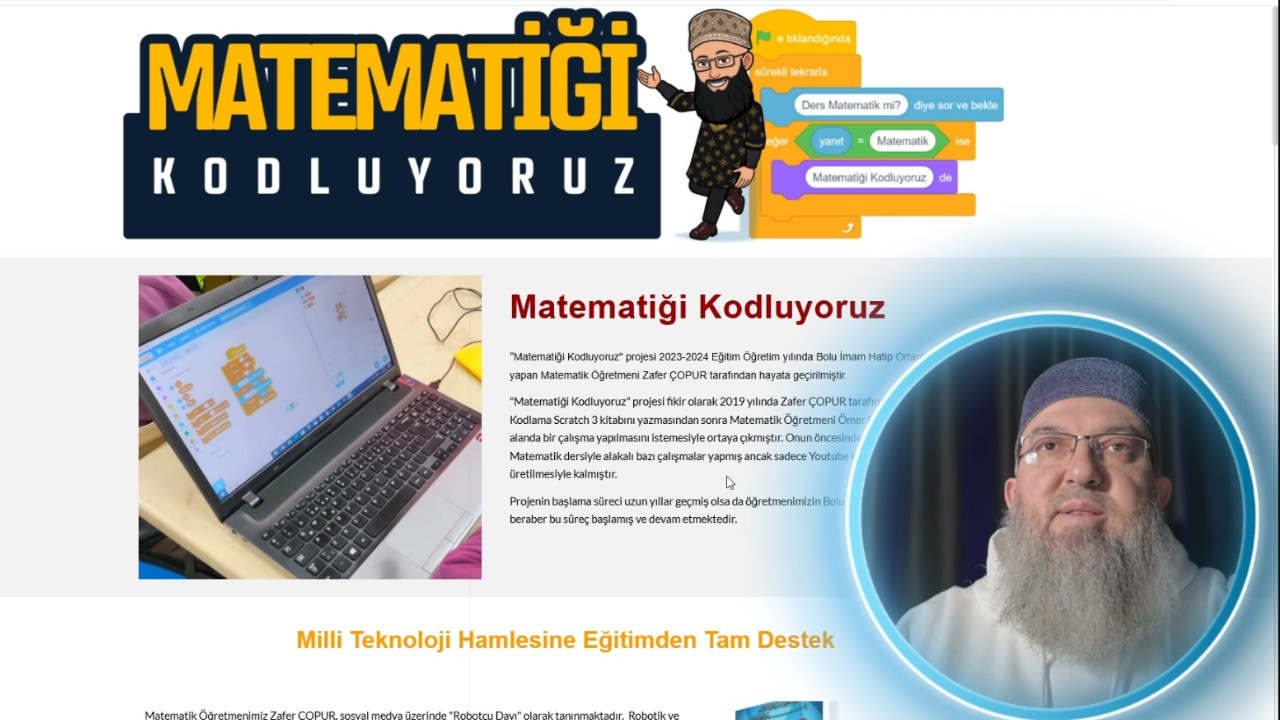 Matematiği Kodluyoruz Projem Hakkında Bilgilendirme