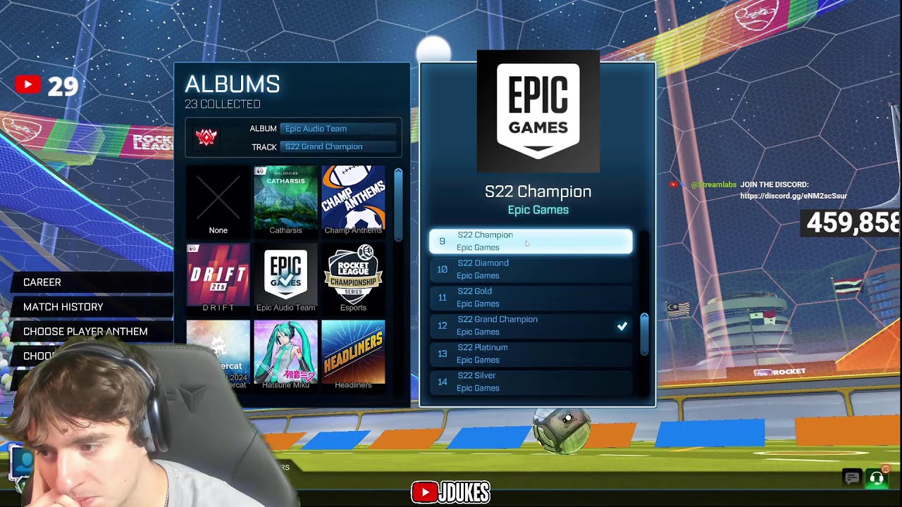 🔴LIVE | NEW ROCKET LEAGUE SEASON *NEW BALL SKIN*
