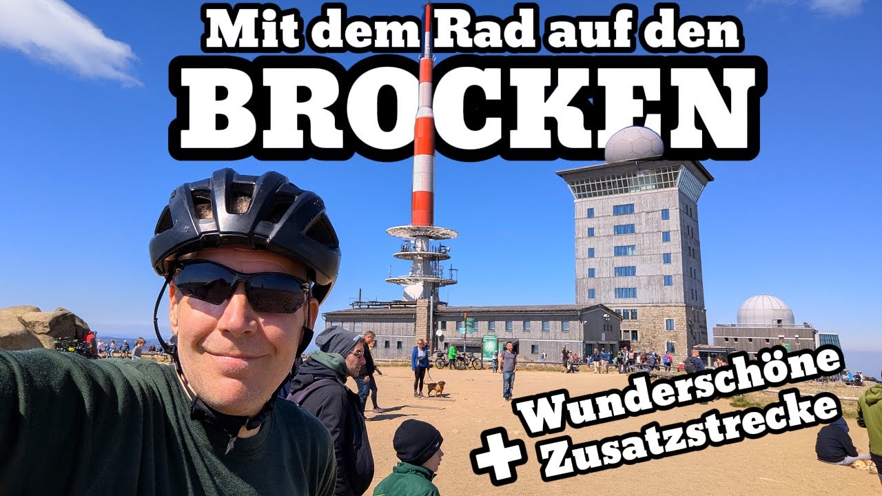 Mit dem Rad zum Brocken | Ostern 2025 | Zum ersten Mal mit Fahrrad da hoch