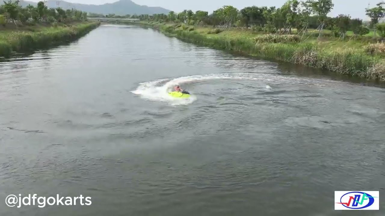 Water go-kart The Electric Boat #superkart #offroader #trending #superkart #offroadvehicle #jdf