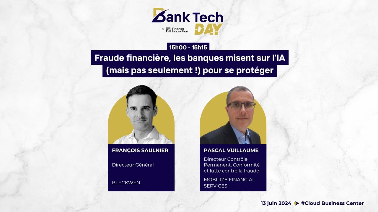 Auditorium | Fraude financière, les banques misent sur l’IA (mais pas seulement !) pour se protéger