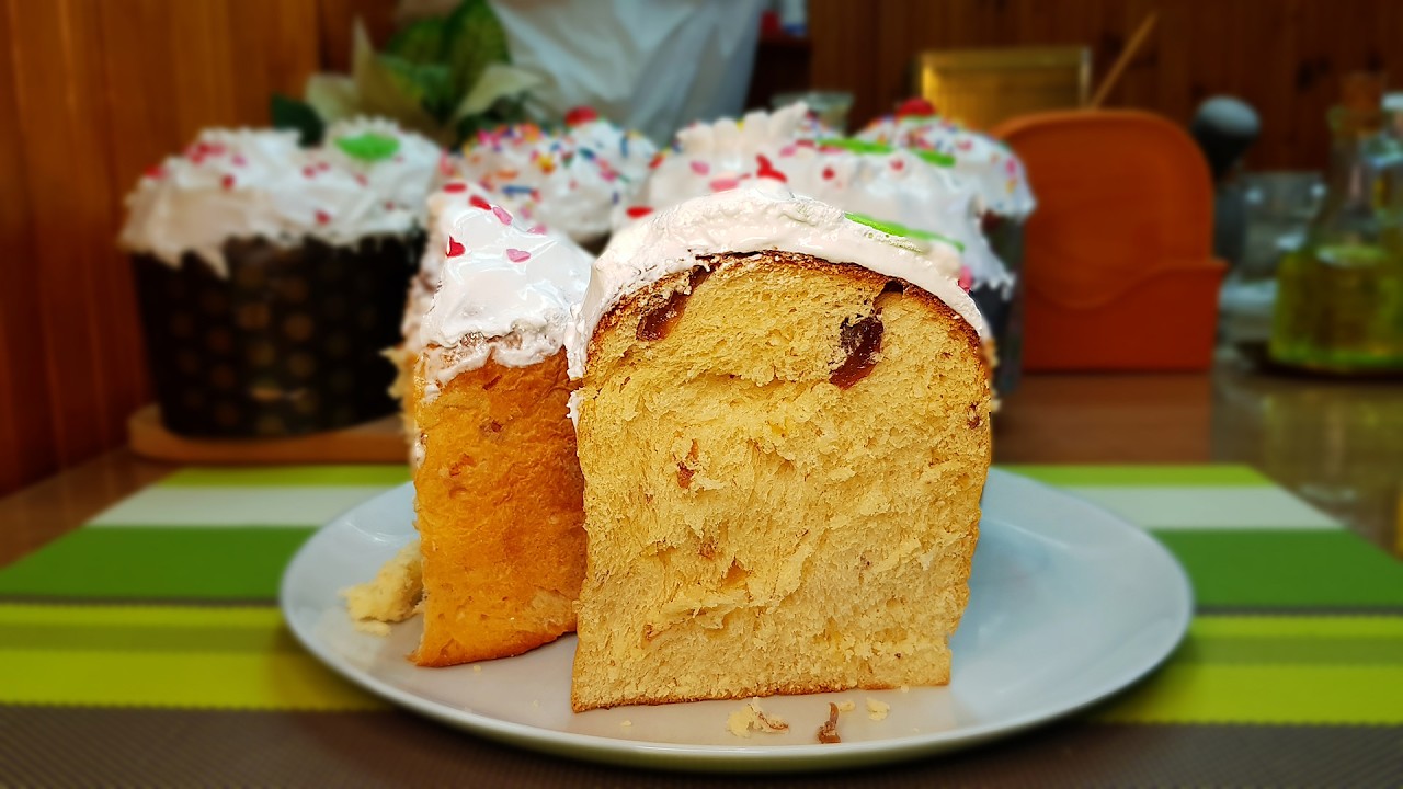 Пасхальный кулич на желтках - мягкий, влажный, волокнистый! Паска по рецепту Дарьи Цвек!