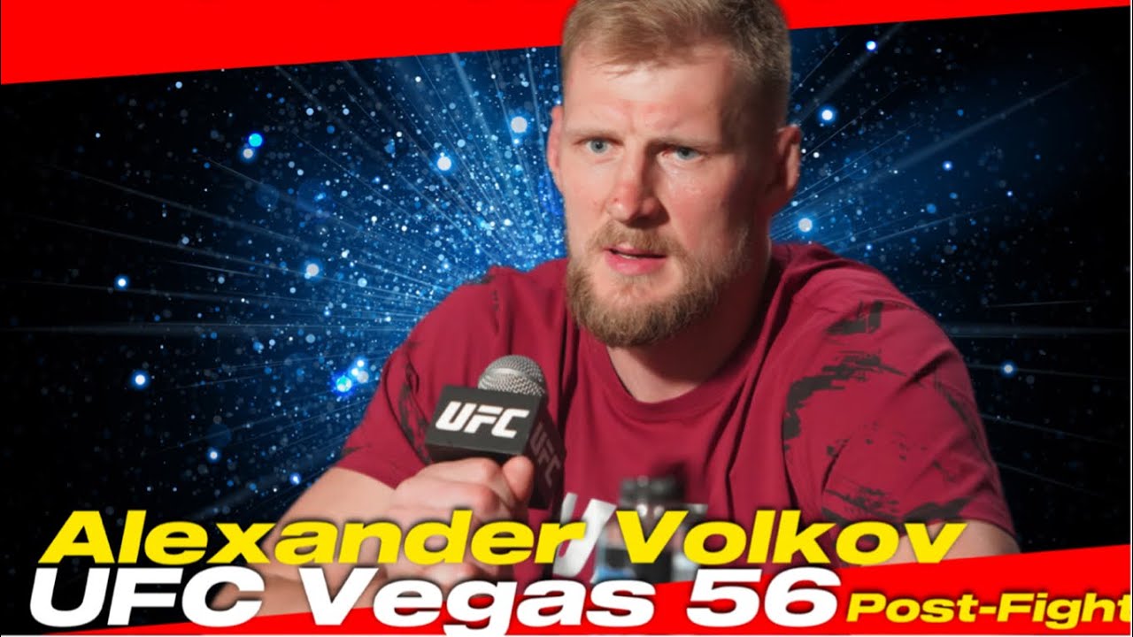 Alexander Volkov: Was the Fight STOPPED Early? | UFC Vegas 56 Post