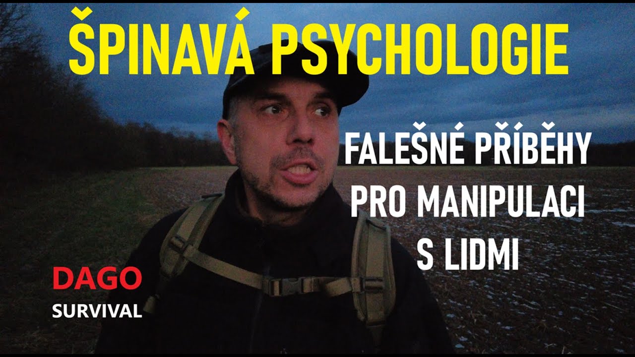 &Scaron;pinav&aacute; psychologie! FALE&Scaron;N&Eacute; PŘ&Iacute;BĚHY k ovl&aacute;d&aacute;n&iacute; lid&iacute;.