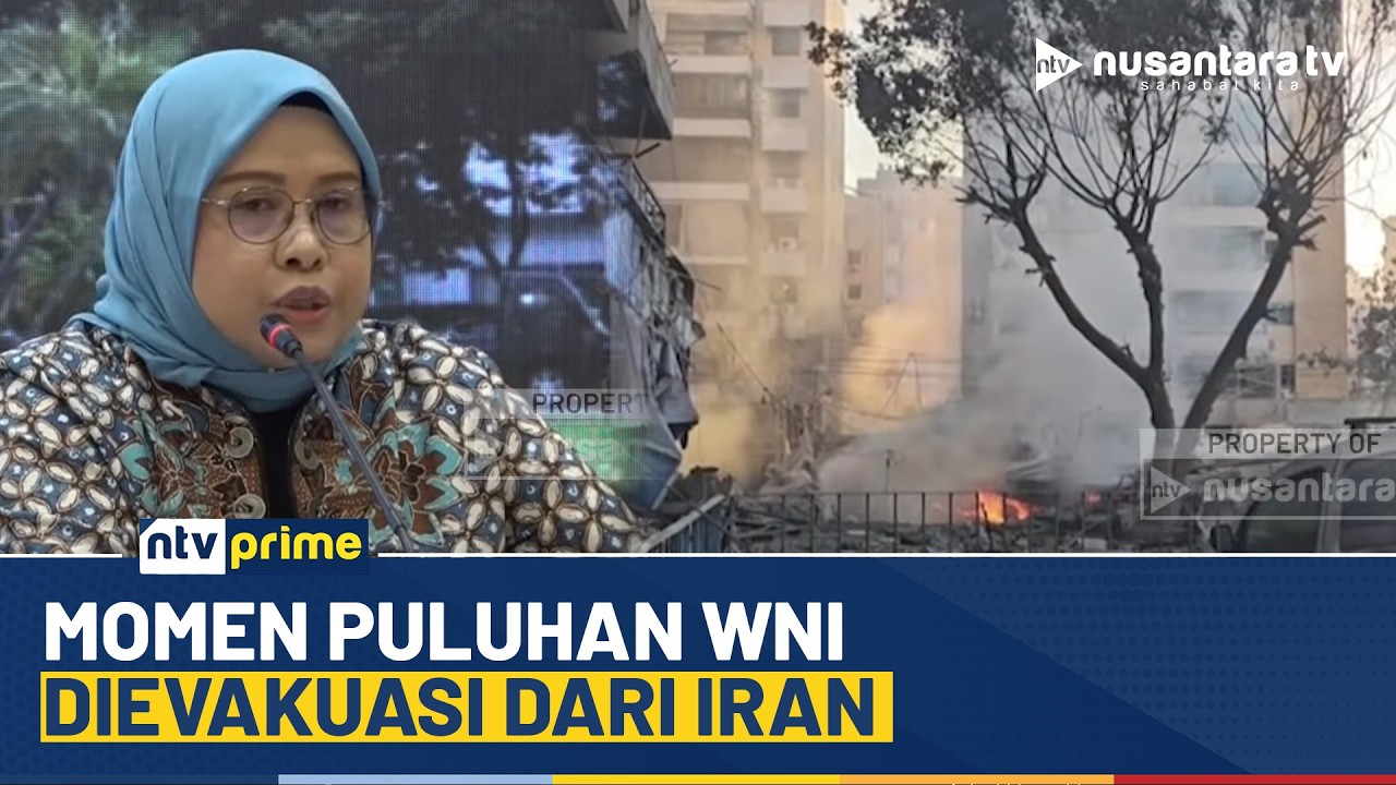 Detik-Detik Evakuasi WNI dari Iran Dimulai! Puluhan Orang Dipindahkan Lewat Azerbaijan| NTV PRIME