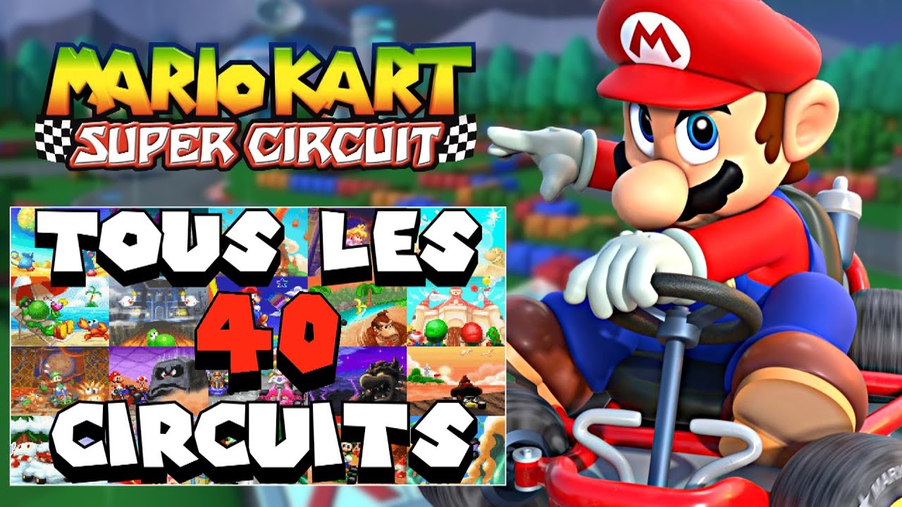 Je classe TOUS les CIRCUITS de Mario Kart: Super Circuit !