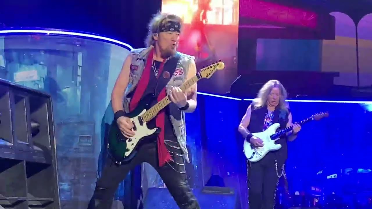 Iron Maiden New Zealand 16-9-24 Intro; Caught Somewhere In Time; Stranger In A Strange Land