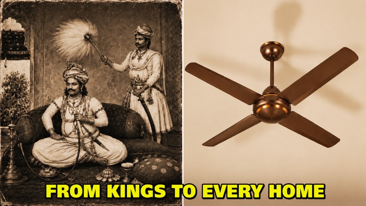How the Fan Went From Royal Luxury to Every Home?