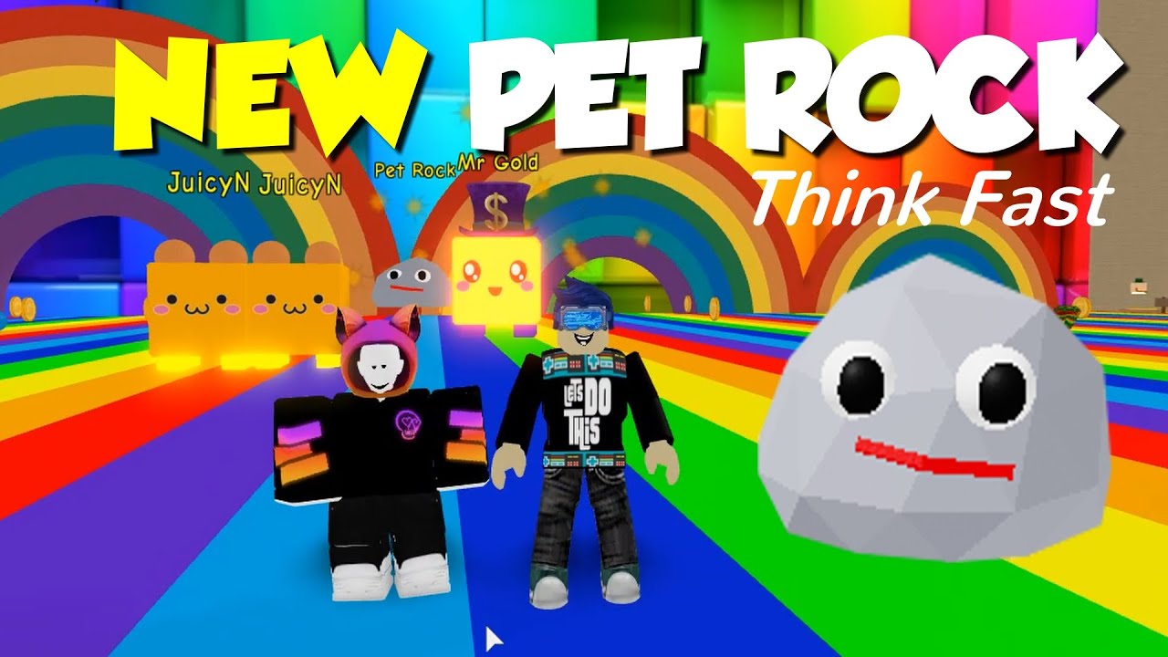 NEW PET ROCK in THINK FAST and NEW ULTIMATE PET (Mr Gold)