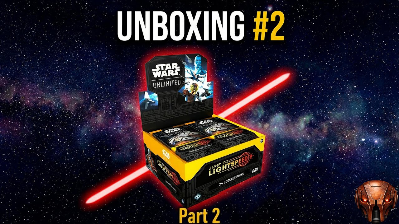 Jump To Lightspeed Unboxing #2 / Star Wars Unlimited / Parte 1