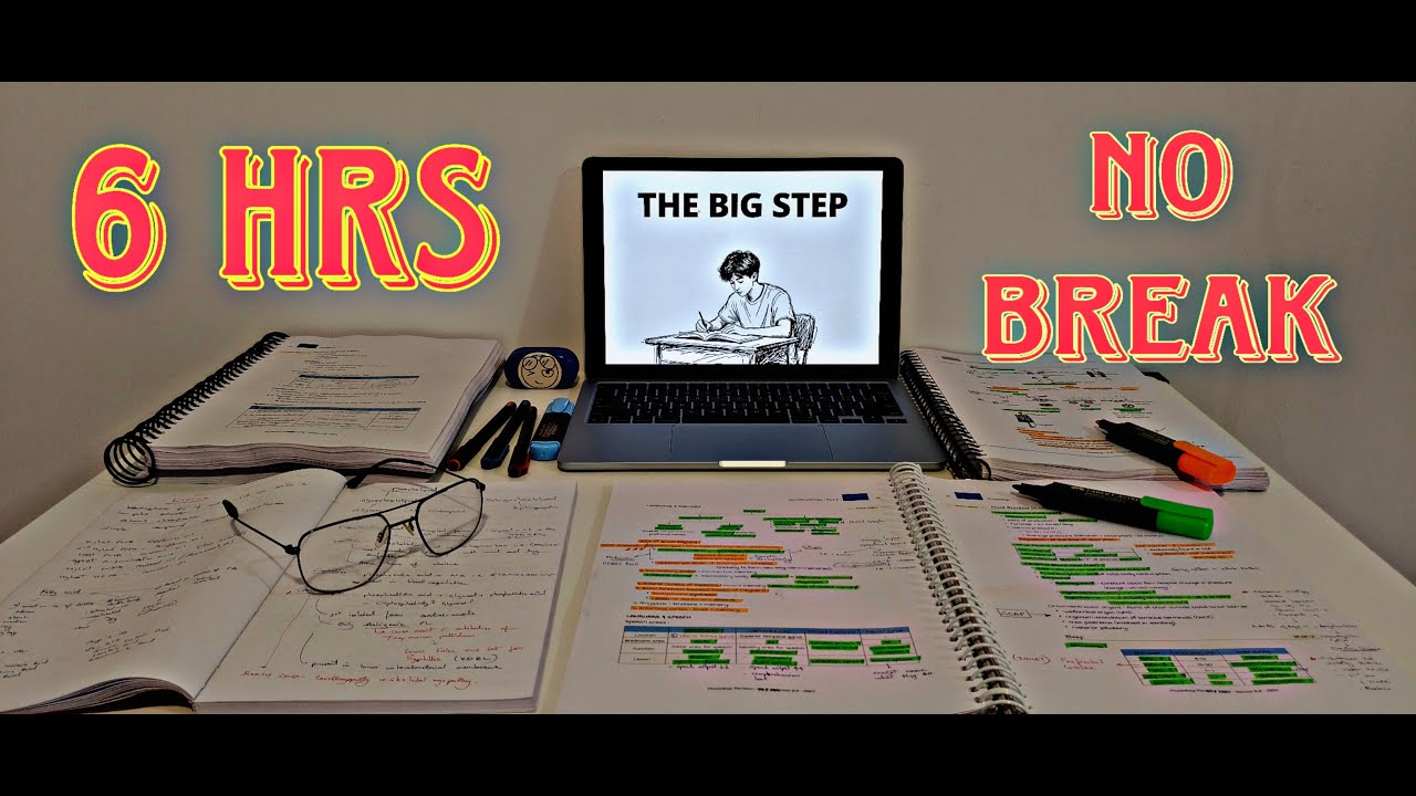 Study With Me | 6 Hrs | No Break | Power Study