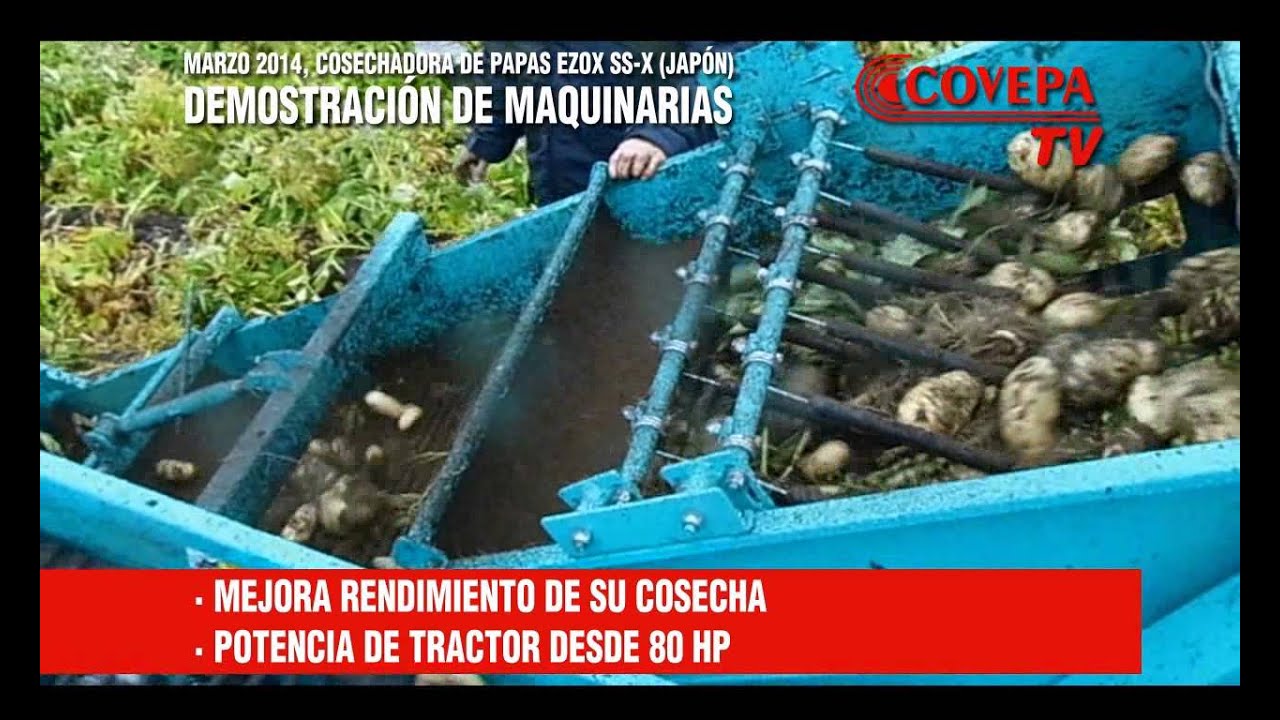 EXCLUSIVO! - COSECHADORA DE PAPAS