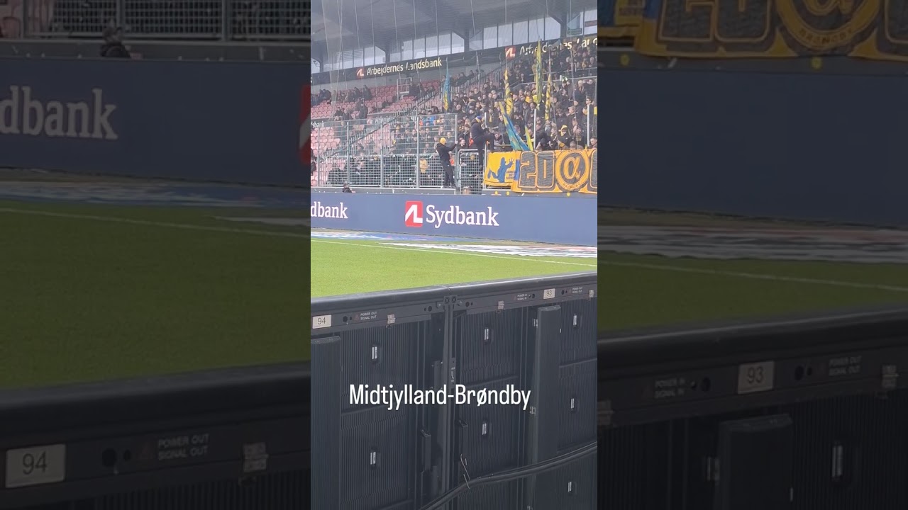 Brøndby dominated Herning 👀🔥 #BrøndbyIF #FCMidtjylland