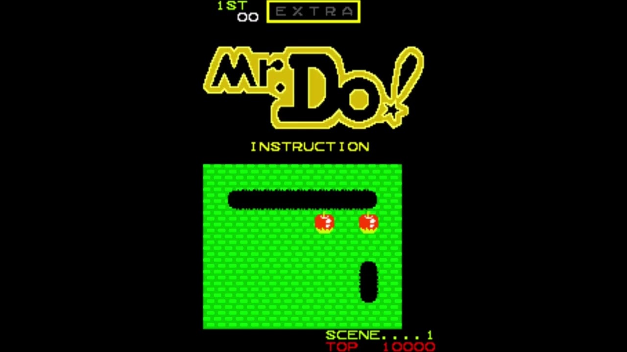 【Arcade】Mr Do！ ※もしチェリーを取得した時の挙動が変わるとゲームはどうなるか？