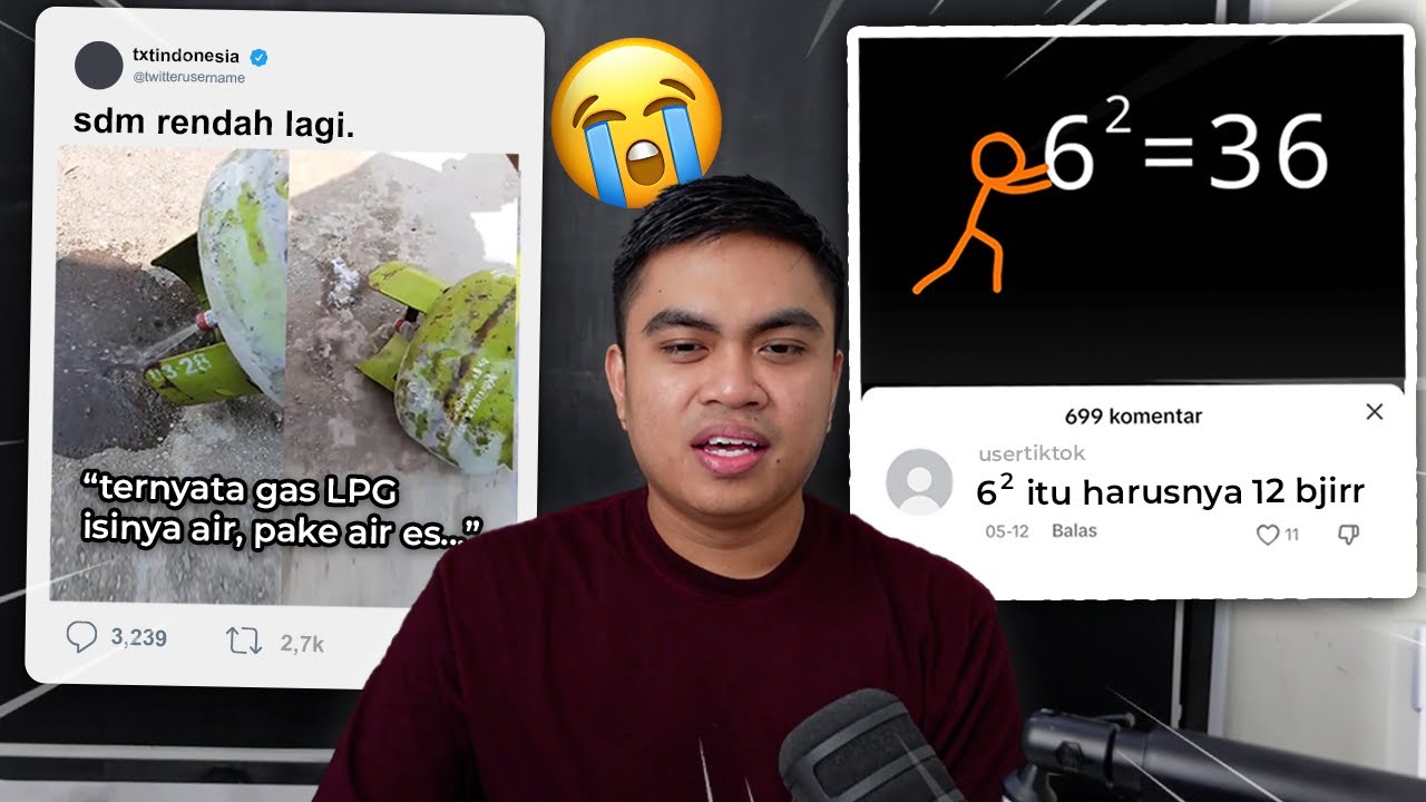 Kenapa kita perlu belajar di sekolah? Biar ga kayak gini 😭
