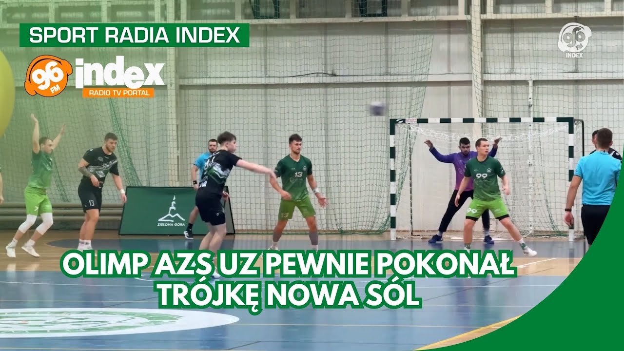 Olimp AZS UZ pewnie pokonał Tr&oacute;jkę Nowa S&oacute;l