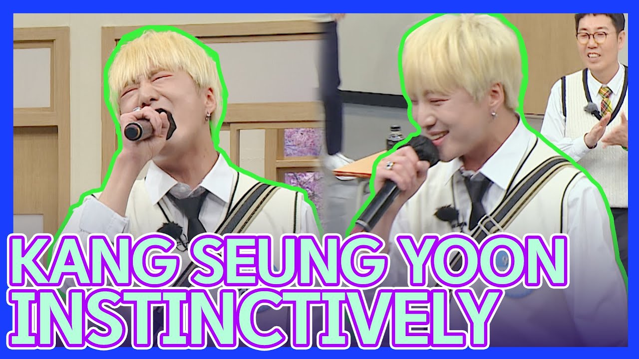 [4K] Kang Seung Yoon [Instinctively] Concert Version Performance 😍