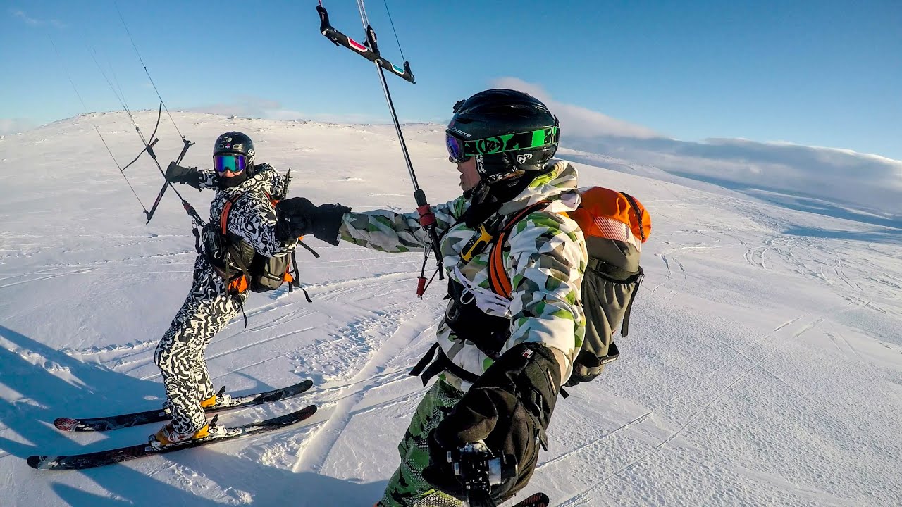 THE BEST OF NORSKO 2015 SNOWKITING