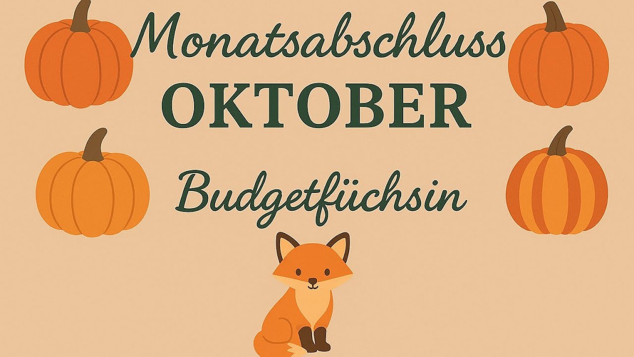 MONATSABSCHLUSS OKTOBER | viel Geld verstuffen 💸 | Umschlagmethode | Cash Envelopes
