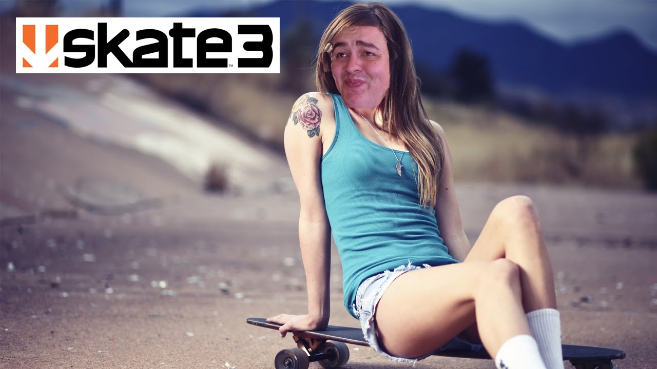 Fabulous Parkour Skateboarder