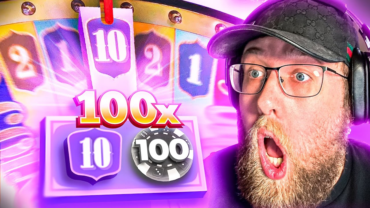 INSANE 10X TOP SLOT MULTIPLIER ON CRAZY TIME! (HUGE WIN)