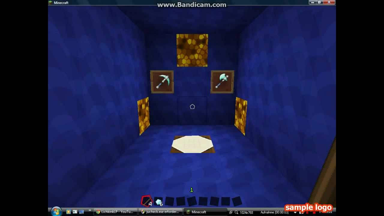 Wie mache ich eine Diamant Axt und Spitzhacke ?