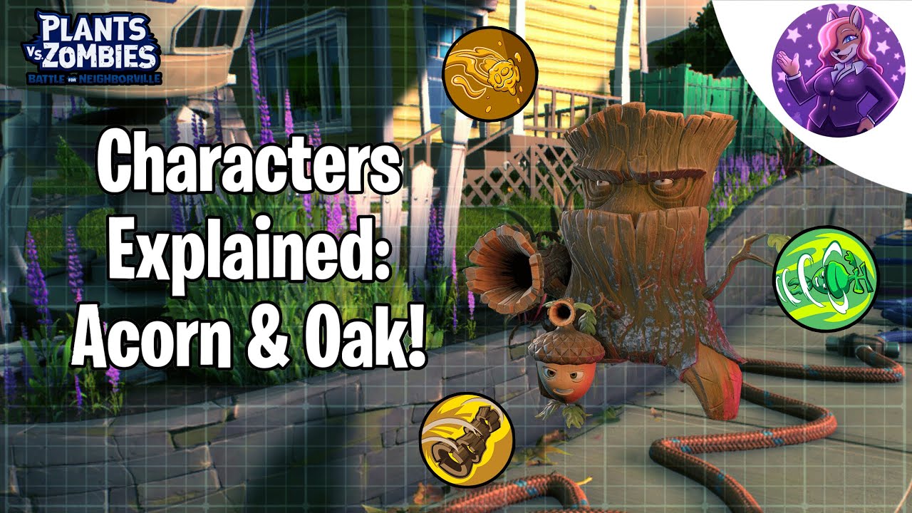 Characters Explained: Acorn & Oak In BFN! (PVZ)
