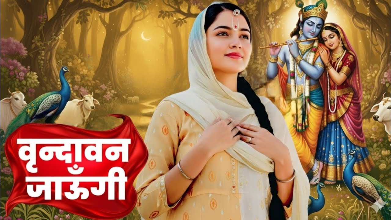 Vrindavan Jaungi | वृन्दावन जाउंगी | मेरे उठे विरह में पीर | Krishna Bhajan 2026 | #krishna #radhe