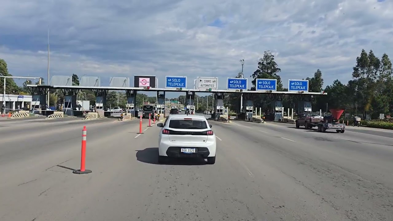 Uruguay 🇺🇾 🇺🇾 4k 60fps de parque del plata a ituzaingo