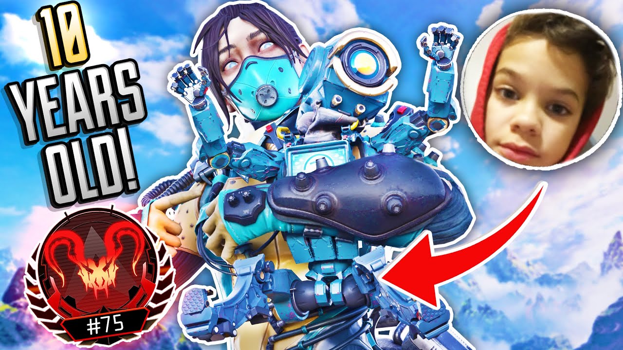 Этот 13-летний подросток занимает 75-е место в мире по рейтингу... (Apex Legends)