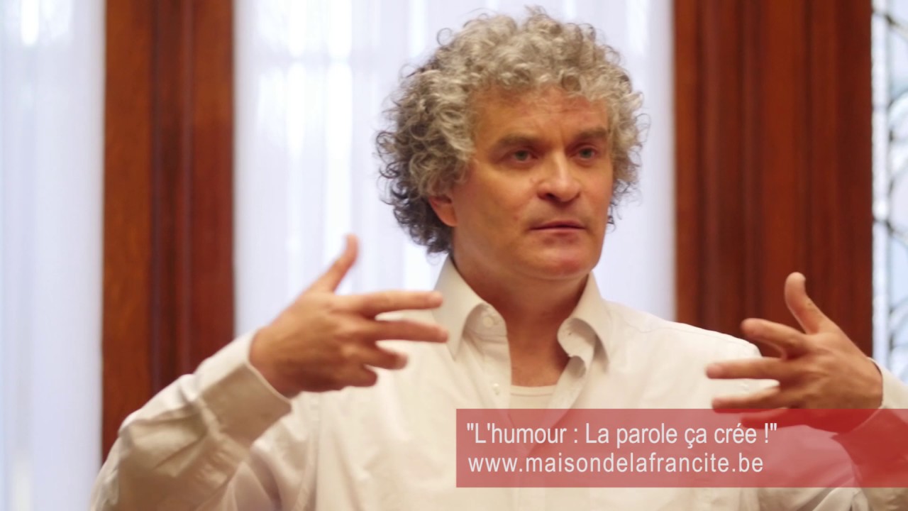 Maison de la Francité - PAOLO DOSS - L'HUMOUR: LA PAROLE, ÇA CRÉE!