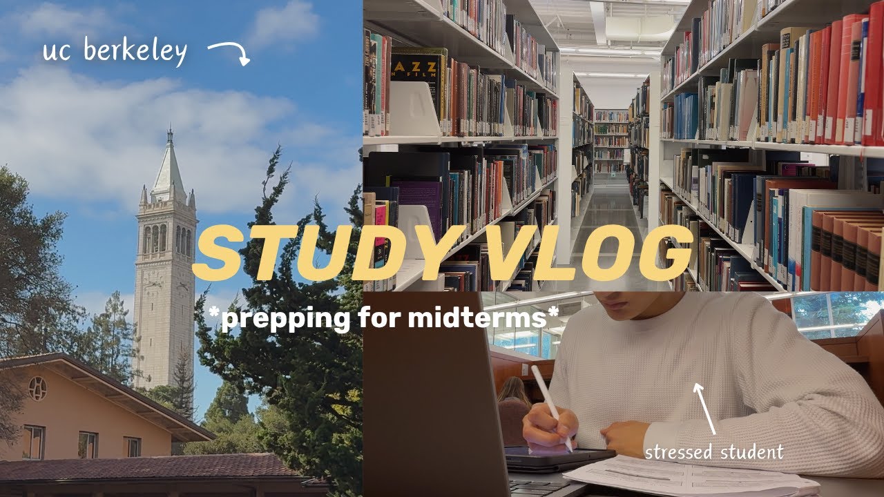 prep with me for midterms @ uc berkeley 📚👨‍💻