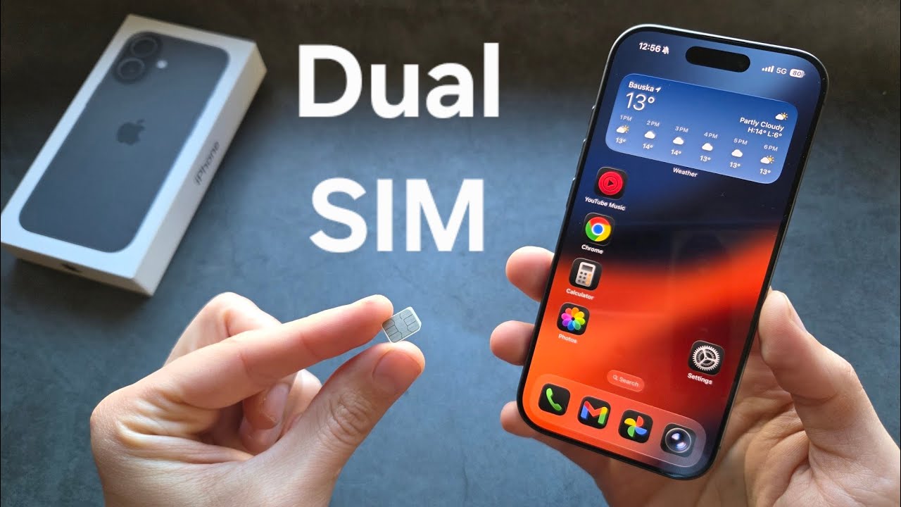 Есть ли в iPhone 17 слот для двух SIM-карт?