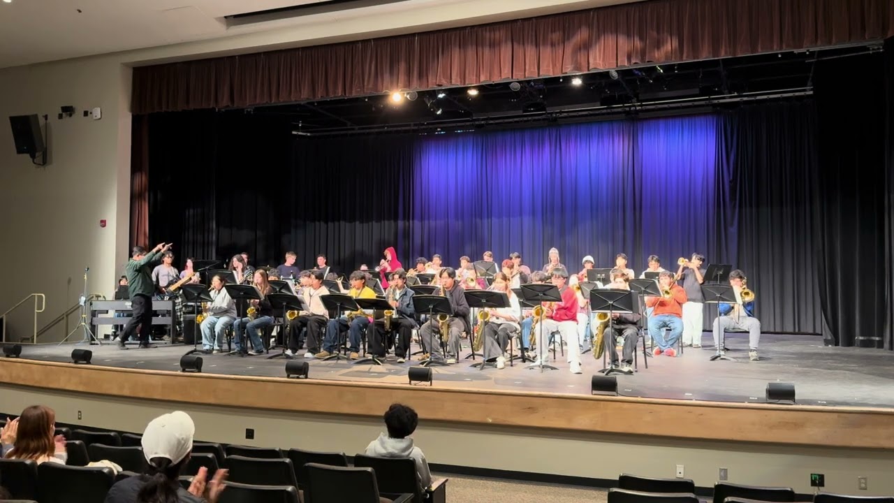 Mission Hills Jazz Ensemble New Orleans ￼sendoff concert ￼