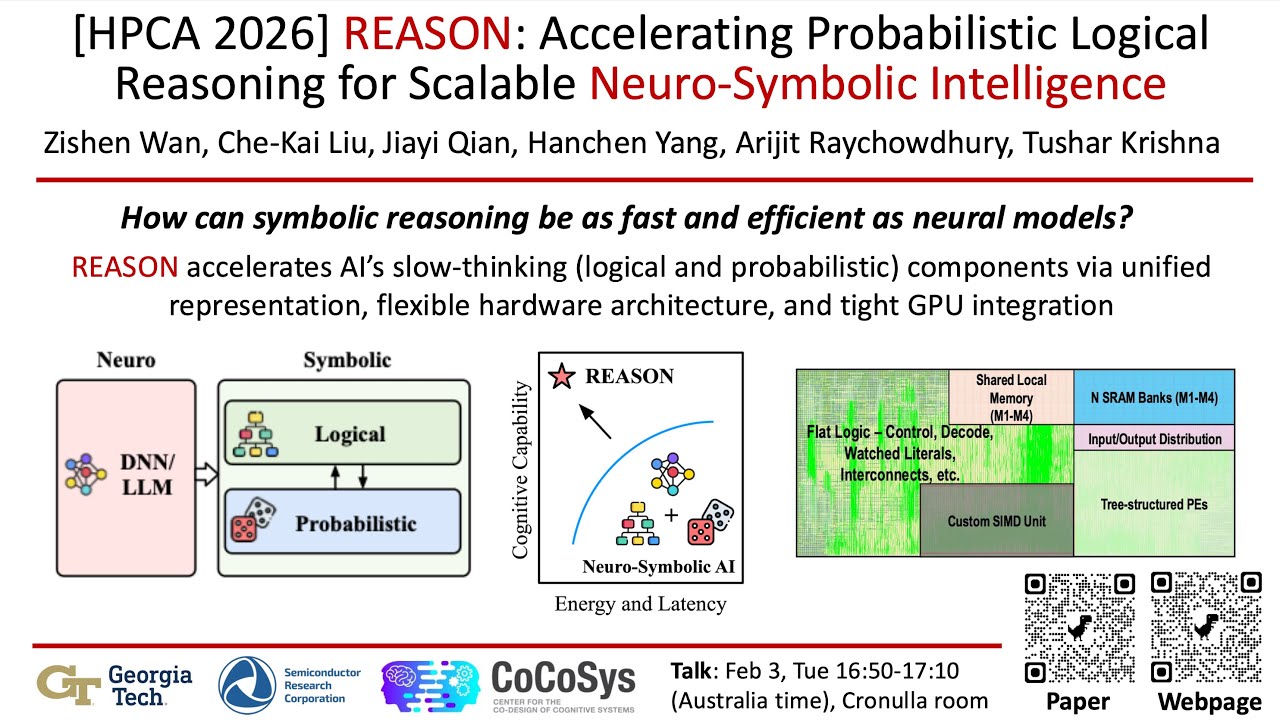 [HPCA 2026] REASON: Accelerating Probabilistic Logical Reasoning for Neuro-Symbolic Intelligence