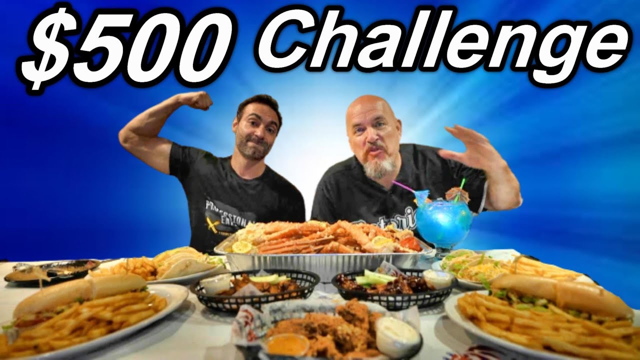 $500 Crazy Cajun Seafood Challenge @ Crab Du Jour, Delran NJ w/ @Corbucci Eats