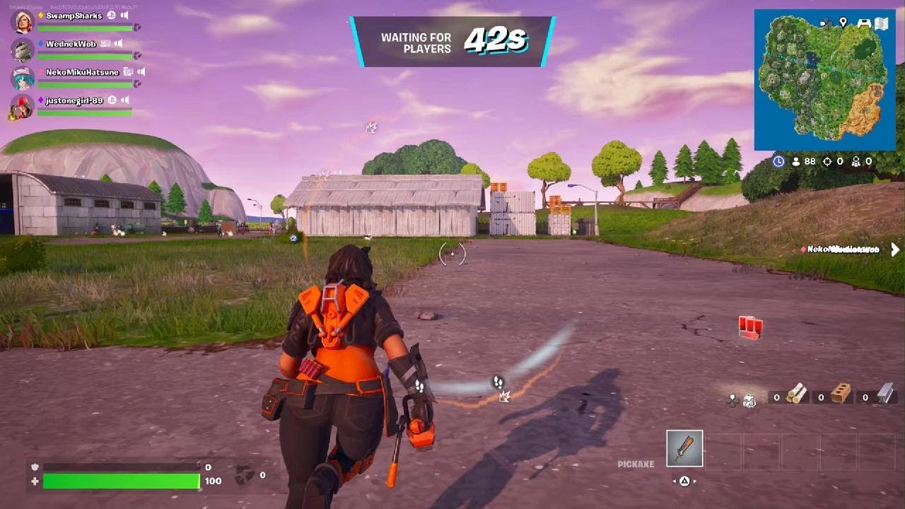 Fortnite Revin the cube loot lake merge