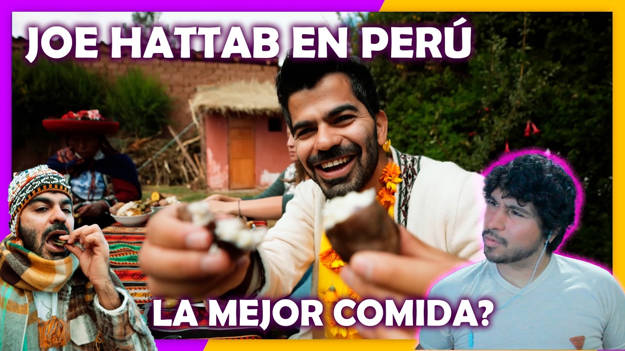 Youtuber ÁRABE, JOE HATTAB probó la comida más extrema del PERÚ@Klevin