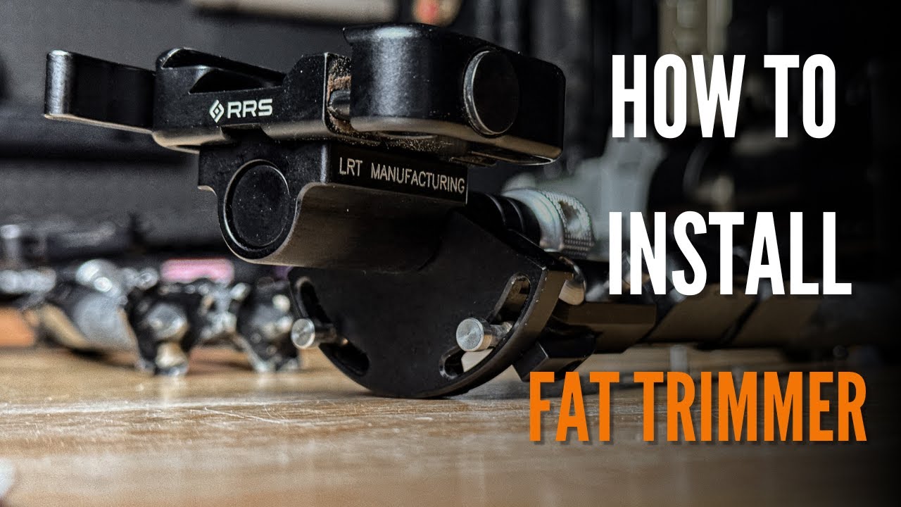 How To Install LRT Fat Trimmer | A Great Upgrade for the MDT Ckye-pod