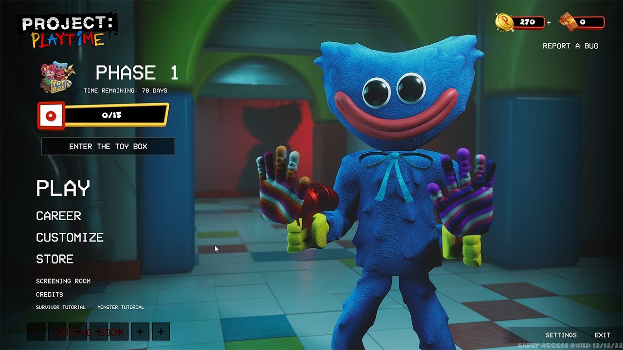 Skins Huggy Wuggy Outfit | Survival & Monster Tutorial | Training Project Playtime