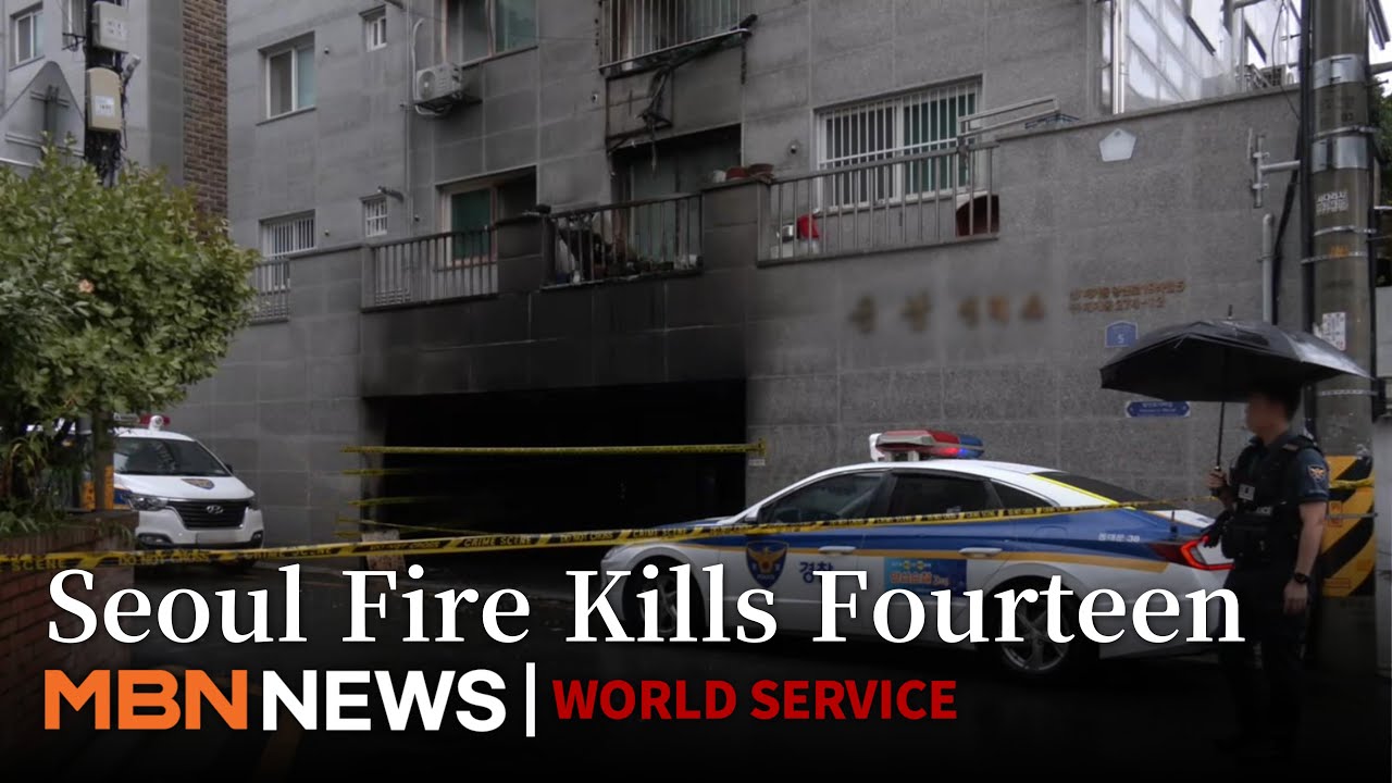 Seoul Fire Kills One, Injures 14…Suspect Arrested in Arson Case