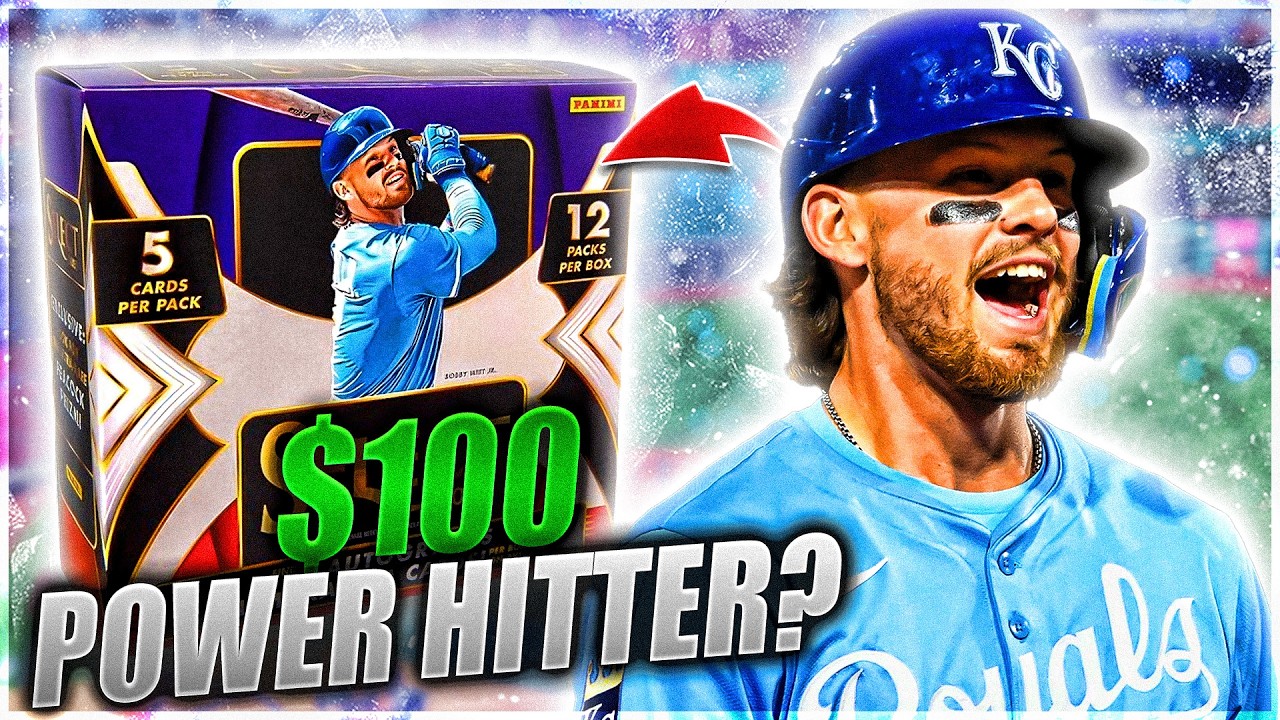 Мощный бьющий за 100 долларов?? | Обзор розничной коробки Panini Select MLB Preferred 2025 года