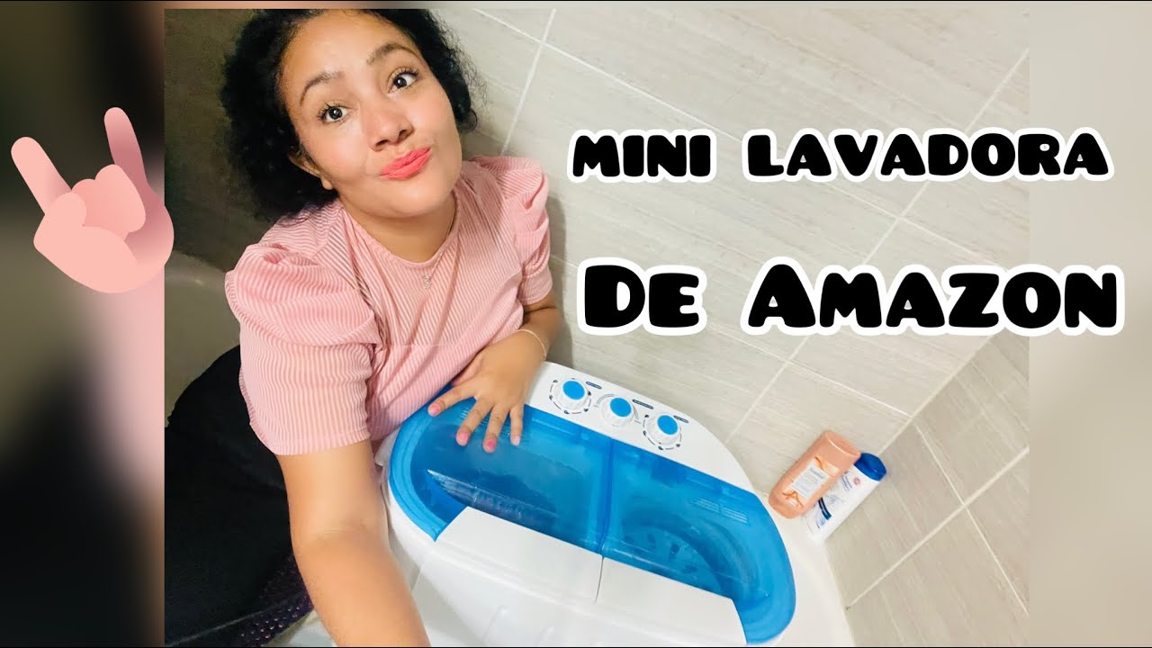 Mini lavadora portátil de Amazon 💲🧦👗🧣/ Marina Vega